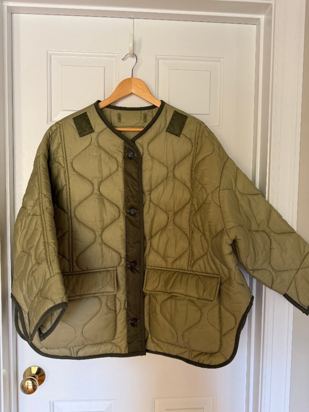 The Frankie Shop Teddy Quilted Jacket